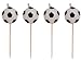 Creative Converting 4 Count Sports Fanatic Soccer Shaped Pick Candles
