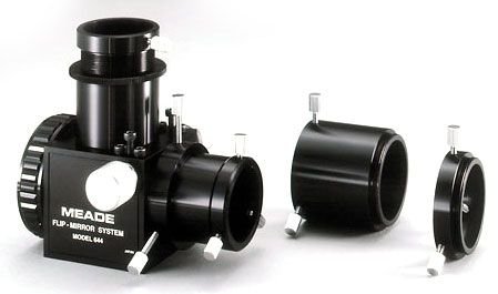 Meade - #644 flip mirror for 1.25 eyepieces on Schmidt-Cassegrain, with UHTC from Meade Telescopes