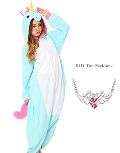US TOP Unicorn Adult Animal Kigurumi Cosplay Costume Pajamas Onesies