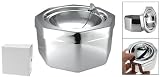 Amico Octagon Shaped Metal Cigarette Cigar Ashtray Silvery