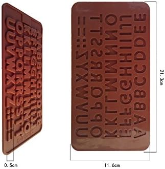 ABC Letters Shaped Fondant Cake Chocolate Pan Candy Silicone Mold Baking Pan Cake Mould Decoration