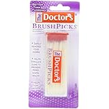 The Doctor's BrushPicks Toothpicks, picks (Pack of 12)