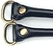 13 Inch Purse Handle Pair-Black