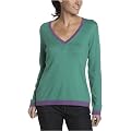 Red Moon Women's Tipped V-Neck Sweater