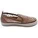 Ollio Women's Shoe Slip on Sneaker Lace Flat
