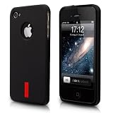 vau SoftGrip Black - Premium Silikon-Tasche, Case f�r Apple iPhone 4S & iPhone 4von "vau"