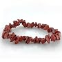 Cute Stretchy Red Jasper Chip Bracelet