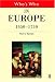 Who's Who in Europe 1450-1750