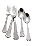 Reed & Barton Hartley-Matte 18/10 Stainless Steel 5-Piece Place Setting, Service for 1