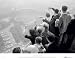 Fans Cheering the Pittsburgh Pirates from atop Cathedral, 1960 World Series vs. The New York Yankees, Art Poster by George Silk