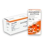 60 Renata Maratone Hearing Aid Batteries Size: 13
