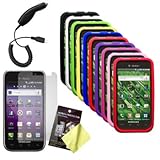 Ten Silicone Skins / Cases / Covers (Black, White, Green, Yellow, Blue, Ora ....