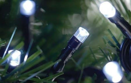 GALAXY OPTO® UL Standard Christmas Light 35Feet 100Lights 8 Modes Lincable IP67 For Indoor & Outdoor