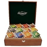 Pickwick Tee Geschenk Kiste (incl. 12 Sorten Original Pickwick Tee) (Inhalt: 144 Stck. je 2g/ 282g)