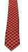 RETRO BLACK AND RED CHECKERED TIES