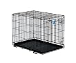 Midwest Life Stages Single-Door Folding Metal Dog Crate, 36 Inches by 24 Inches by 27 Inches