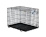 Midwest Life Stages Single-Door Folding Metal Dog Crate, 36 Inches by 24 Inches by 27 Inches