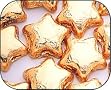 Foil Wrapped Milk Chocolate Stars - Gold [5LB Box]