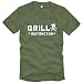 GRILL INSTRUCTOR T-Shirt - Gr. S M L XL XXL ( Die Geschenkidee f�r den GrillGott, K�chenchef )