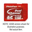 Dual Channel SDHC������ ��®Class10 16GB PF-DCSDHC16G10
