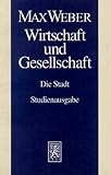 Produkt-Bild: Max Weber Gesamtausgabe. Studienausgabe: Wirtschaft und Gesellschaft. Die Wirtschaft und die gesellschaftlichen Ordnungen und M&auml;chte: Die Stadt: Bd. I/22,5.