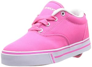 Heelys Launch Skate Shoe (Little Kid/Big Kid),Neon Pink,4 M US Big Kid