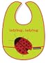 Crocodile CreekLadybug Baby Bib