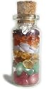A Good Luck Chakra Talisman Gemstone Bottle