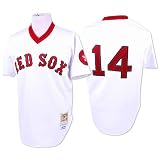 Boston Red Sox Authentic 1975 Jim Rice Home Jersey By Mitchell & Ness Size 52