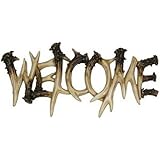 Rivers Edge Products Deer Antler Theme Welcome Plaque