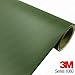 3M 1080 M26 Matte Military Green 3in x 5in (Sample Size) Car Wrap Vinyl Film