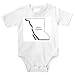 Onesie with map, canada, outline, british colombia, province