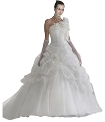 Organza  One Shoulder  Ball Gown  Dress