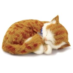Perfect Petzzz Breathing Cat, Orange Tabby by Perfect Petzzz