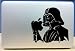 Search : Star Wars Darth Vader With Apple In Hand - Vinyl Macbook / Laptop Decal Sticker Graphic