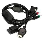 Playstation 3 Ps3 Nintendo Wii Vga Monitor Cable Lead
