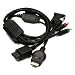 Playstation 3 Ps3 Nintendo Wii Vga Monitor Cable Lead