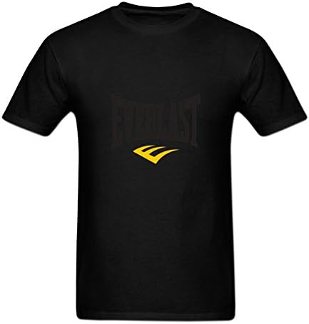 Knocktry Everlast Men's Cotton Graphic T-shirt L Black