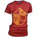San Francisco 49ers Women's Vintage Short Sleeve T-Shirt (Radish, Small)