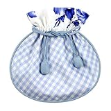 Zazendi Blue Gingham Pouch