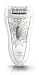 Philips HP6576/50 Satin Perfect Deluxe Epilator, White/Champagne