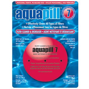 Aquapill 7 Filter Cleaner/degreaser Aquapill 7 Filter Cleaner/degreaser