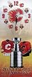 Calgary Flames 7X16 Clock - Champions