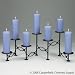 Copperfield 25320 Accordian Candelabra, Candles Not Included, No Cup Pins Image