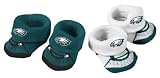 Philadelphia Eagles 3-6 Month 2 pair Bootie Set