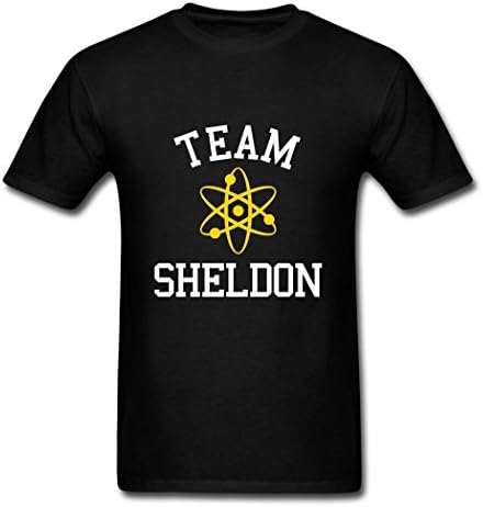 ATTO casual Men's Team Sheldon T-Shirts Black M