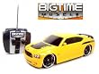 Jada Dub City Big Time Muscle Radio Remote Control Yellow 2006 Dodge Charger Hemi Daytona R/T 1:16 Scale RC Car