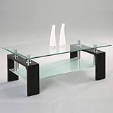 Couchtisch CARLO 3 Schwarz