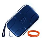 Garmin GPS Navigator Navy Blue VG accessory, protective hard-shell portable carrying case with hand strap for Garmin GPS Navigator nüvi 205W,260W,265W,755T,755,765T,765 4.3-Inch Widescreen+VG Wrist Band
