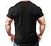 Monsta Clothing Co. Men's Bodybuilding Workout (Monsta-Sig.Vertical) Gym T-Shirt